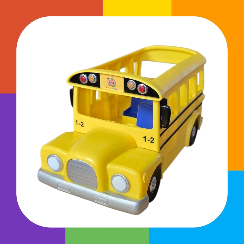 Cocomelon Yellow Musical School Bus